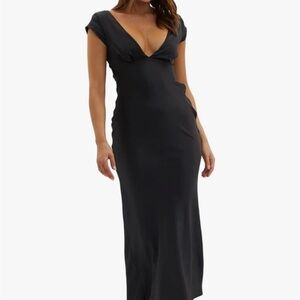 Elegant Black Evening Dress